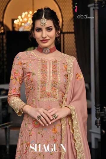 Shagun By Eba Lifestyle Designer Partywear Salwar Kameez Collection